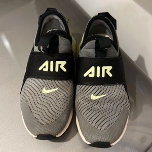 Gray and Yellow Nike AirMax 270 Extreme 13C